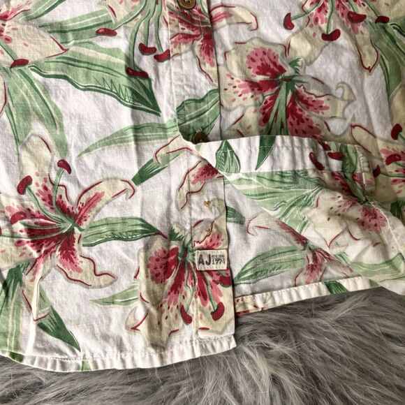 Alexander Julian Shirt Sz XL Colours Hibiscus Flower Print Hawaiian Casual Mens - Picture 2 of 9